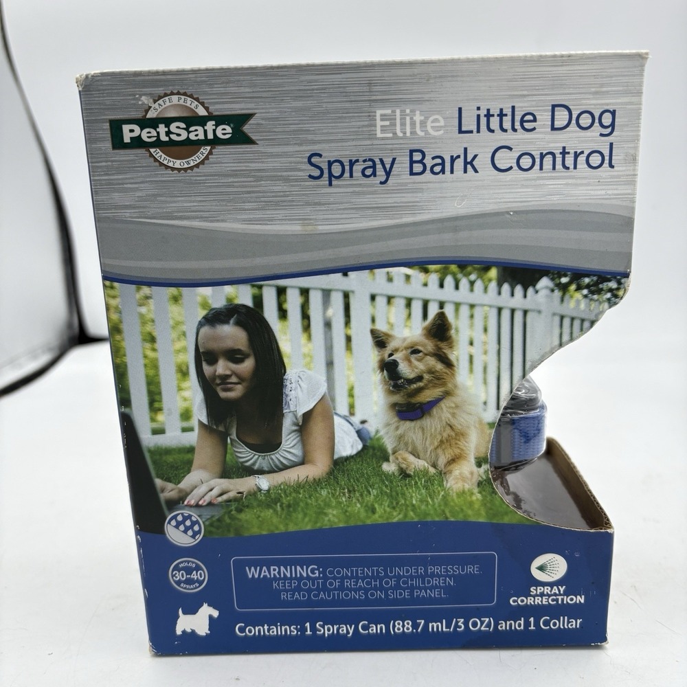 PetSafe PBC00-11283 Elite Little Dog Spray Bark Control Dog Collar Sealed